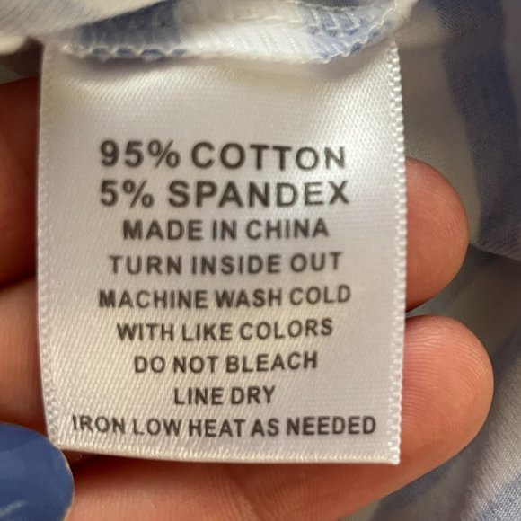 HiHo Hydrangea Chalk Stripe Tank Dress - Picture 7 of 7